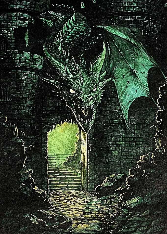 Green Dragon Castle Gate