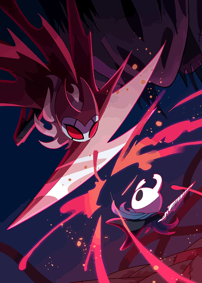 Hollow Knight: Grimm vs. The Knight