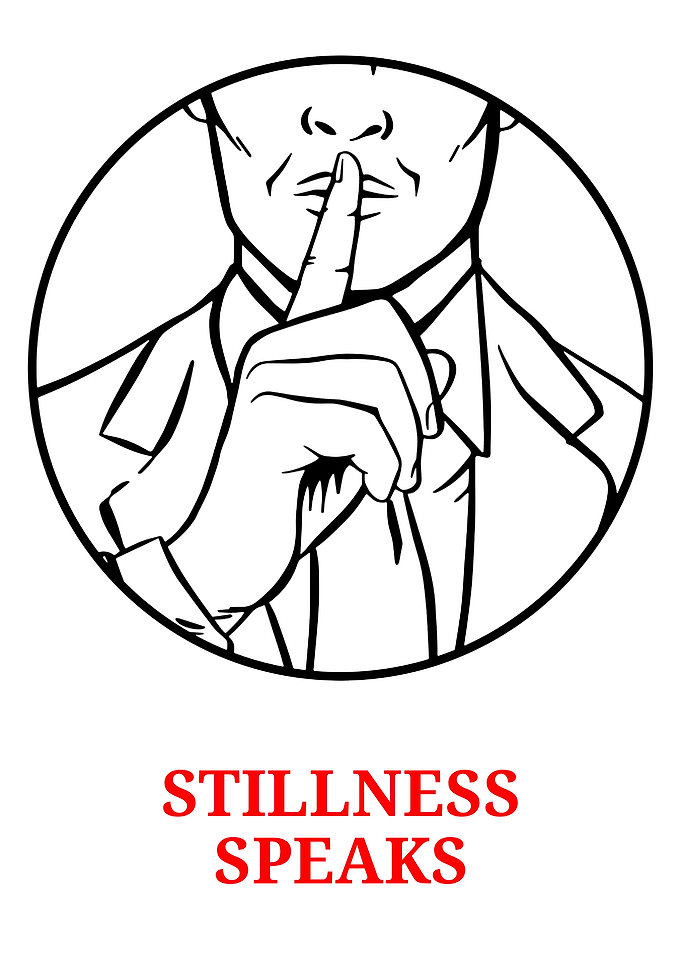 Stillness Speaks Illustration