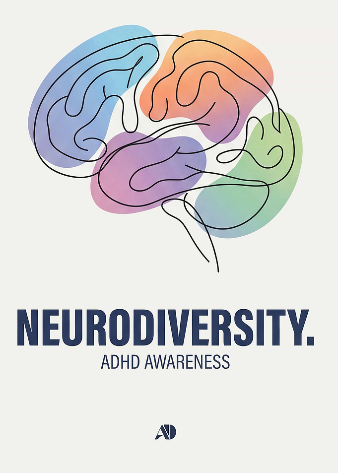 Neurodiversity ADHD Awareness Poster