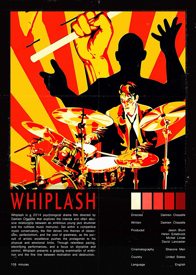 Whiplash Movie Poster