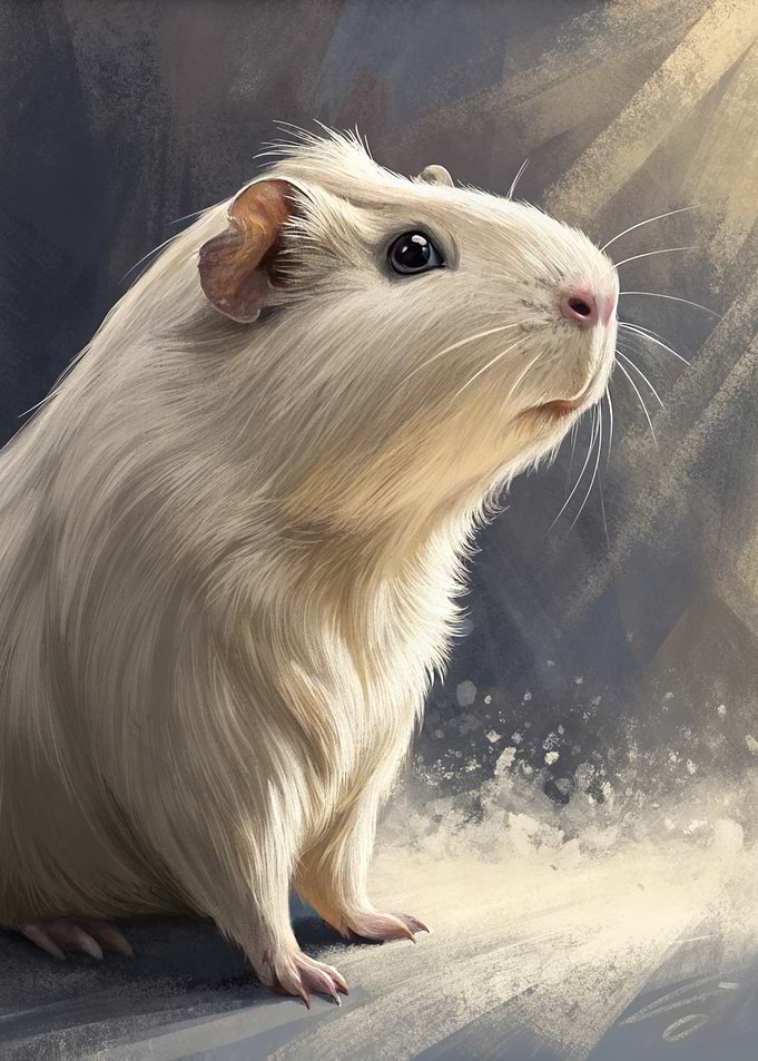Guinea Pig Portrait