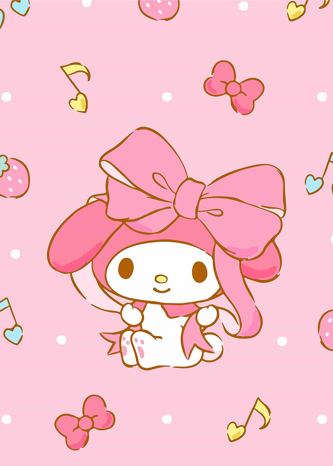 My Melody Pink Pattern