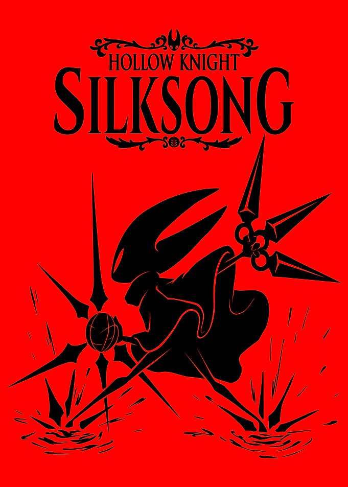 Hollow Knight Silksong Hornet Poster