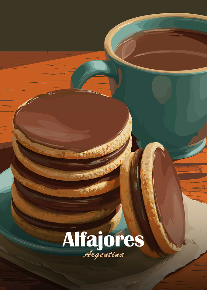 Alfajores and Hot Chocolate