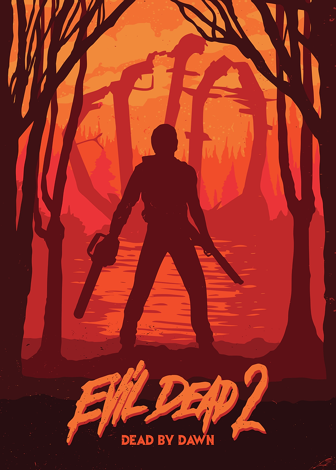 Evil Dead 2: Dead by Dawn Poster
