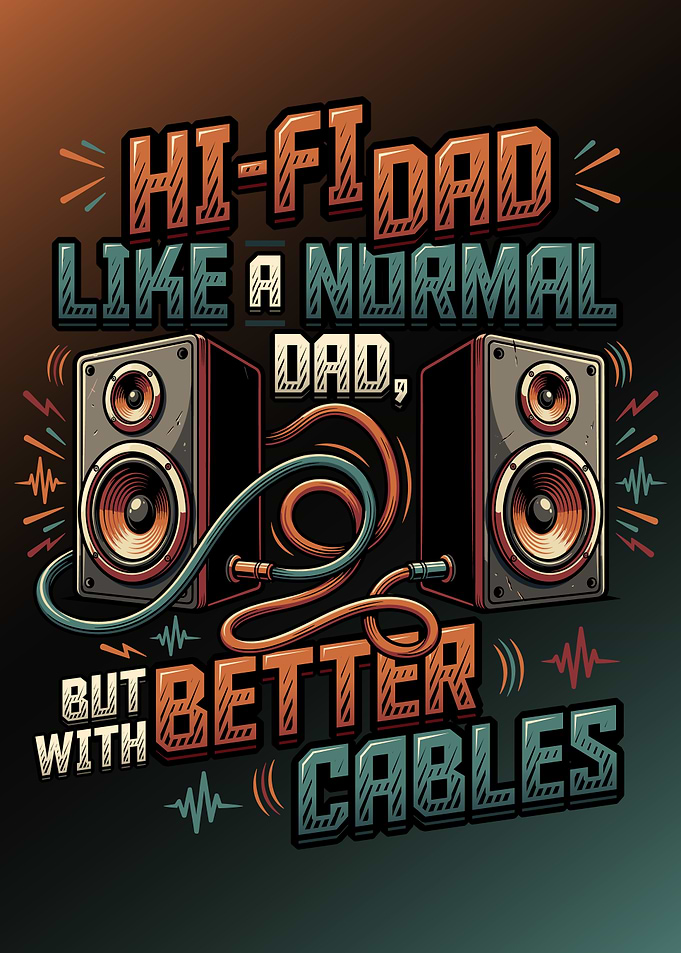 Hi-Fi Dad Better Cables Audio Enthusiast