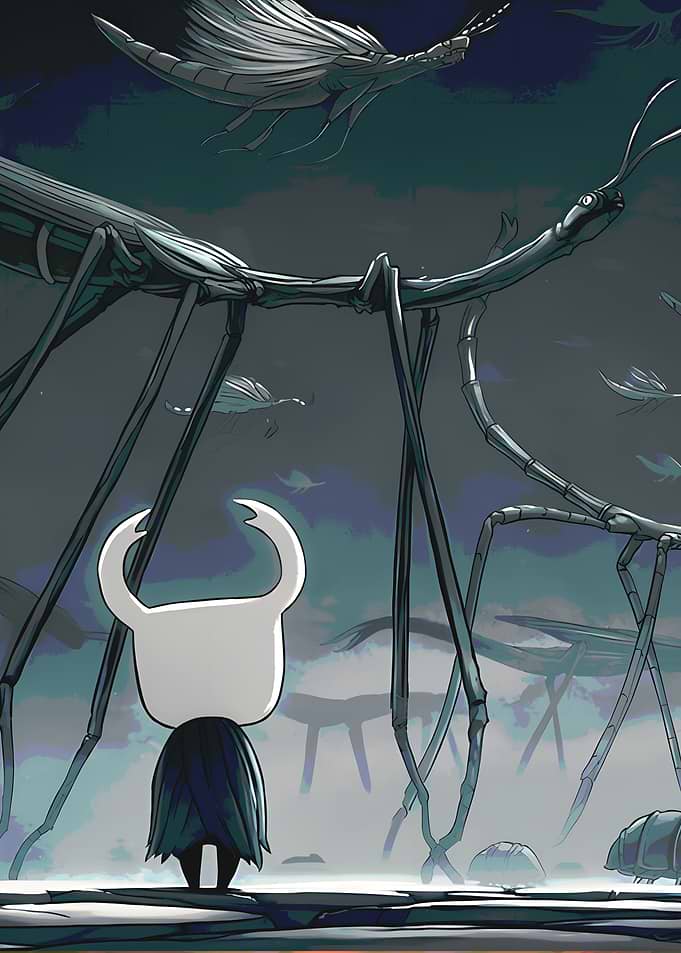 Hollow Knight in a Giant World