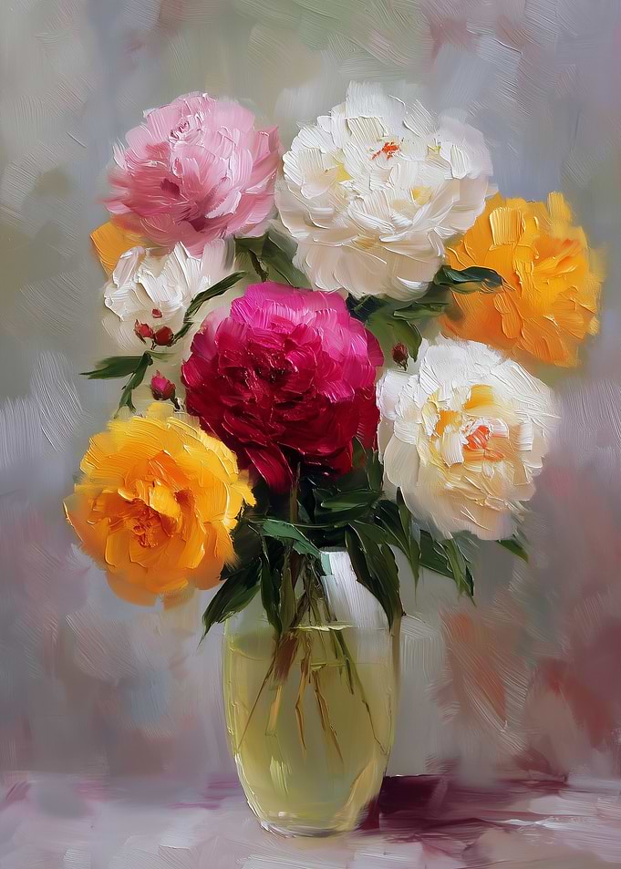 Floral Bouquet Painting