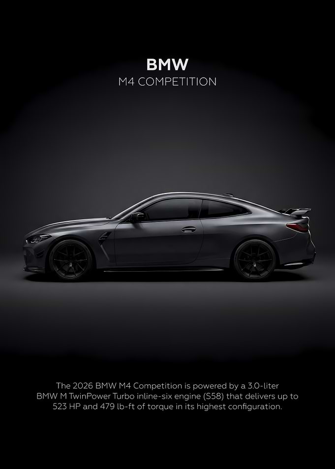 BMW M4 Competition Car