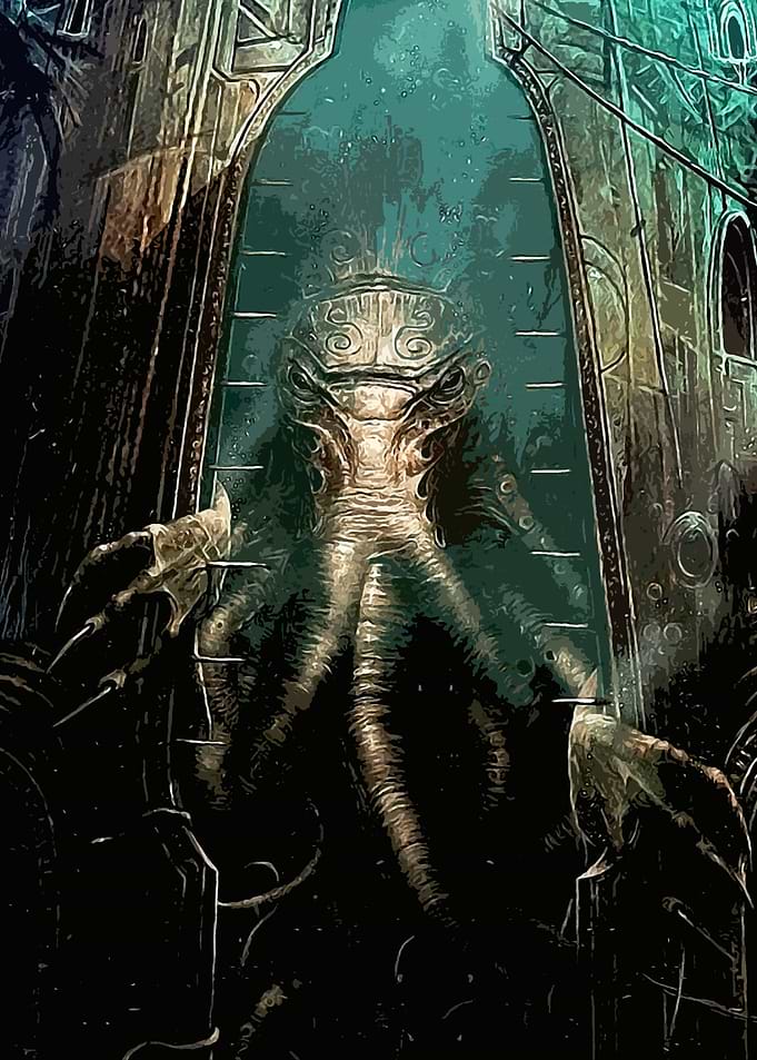 Cthulhu in a tank
