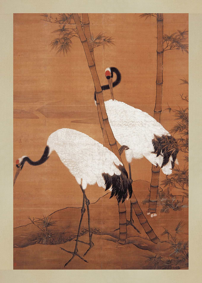 Bamboo and Cranes