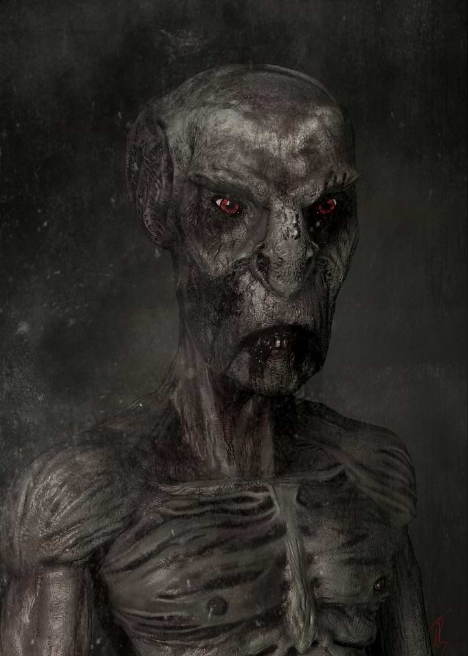 Gothic Vampire Portrait