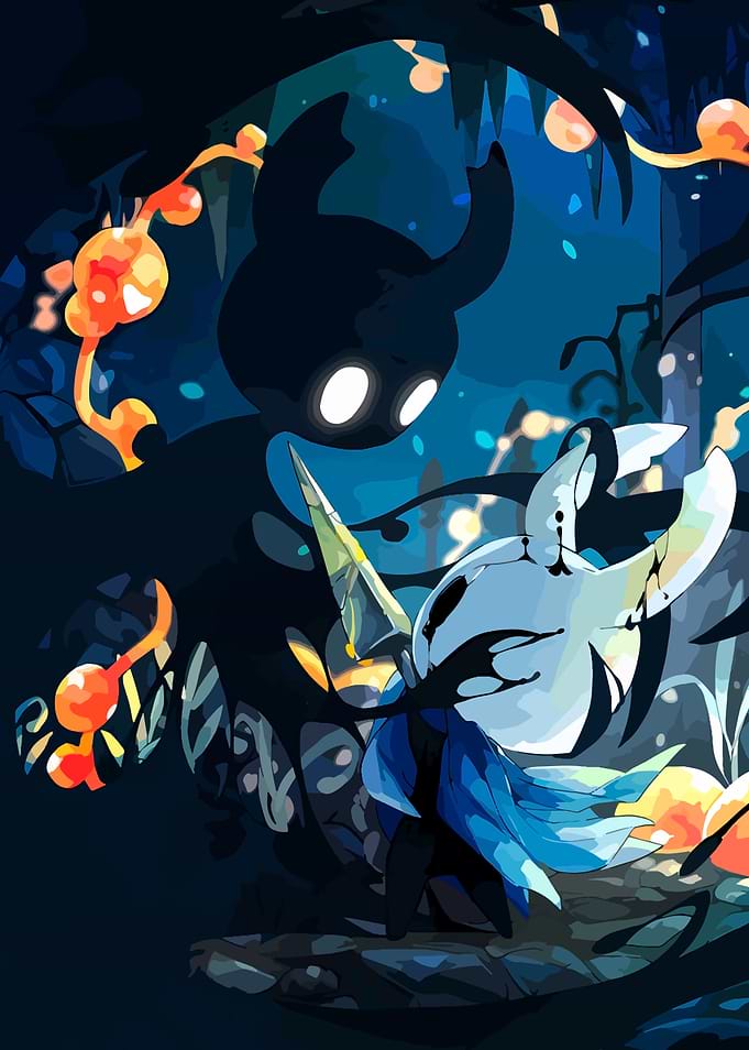Hollow Knight digital art