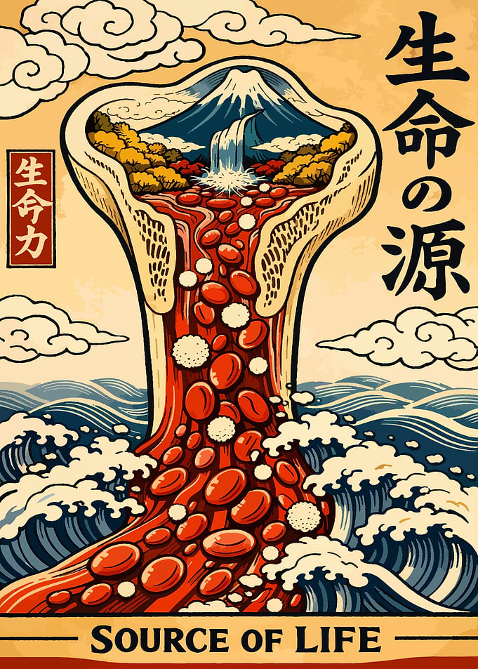 Source of Life Japanese Art