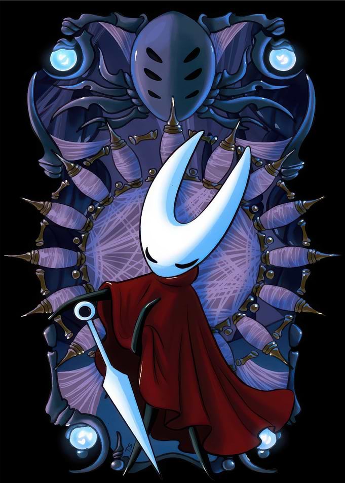Hollow Knight and the Weaver