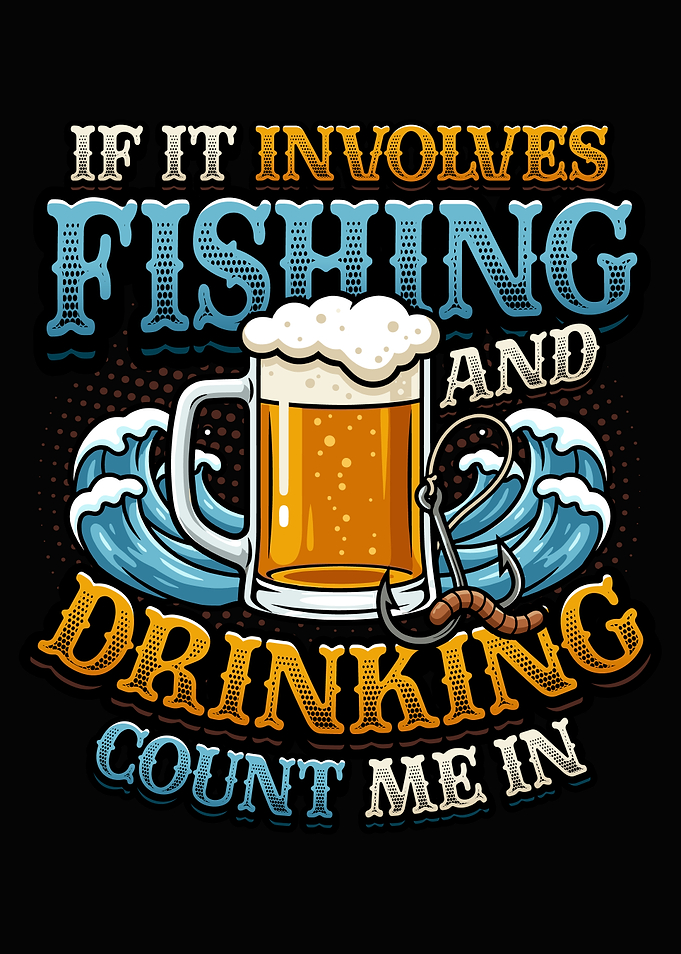Fishing and Drinking Beer