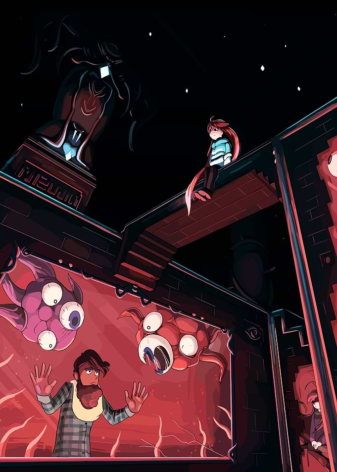 Celeste: Confrontation in a Dark Place