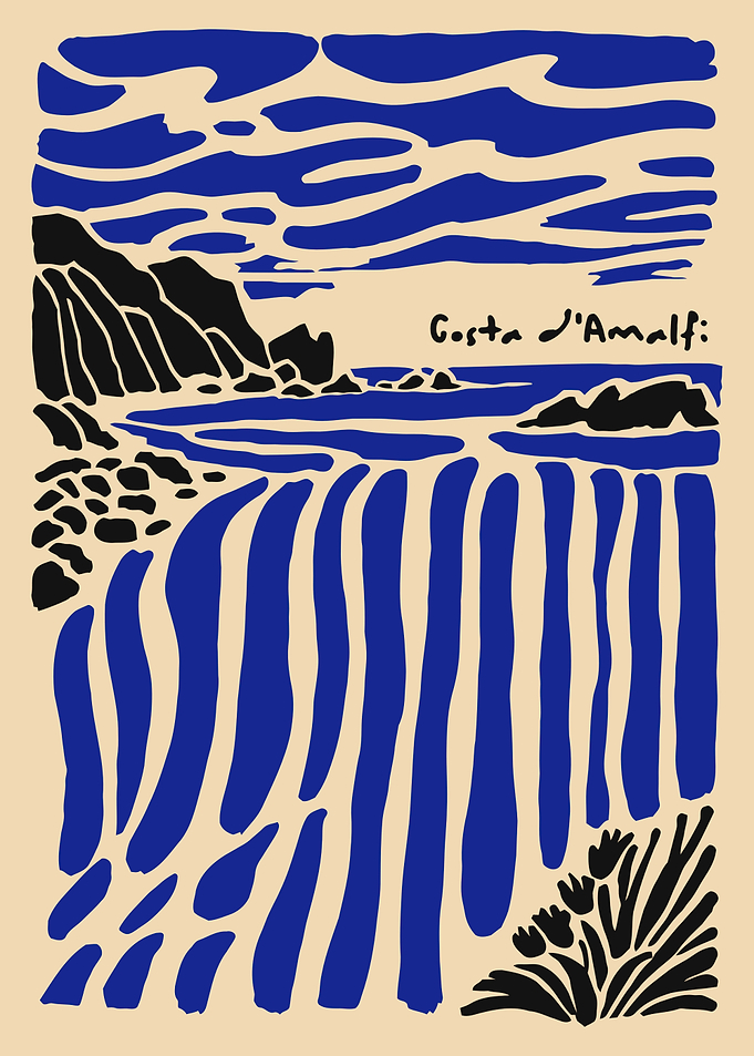 Costa D'Amalfi Coastal Landscape