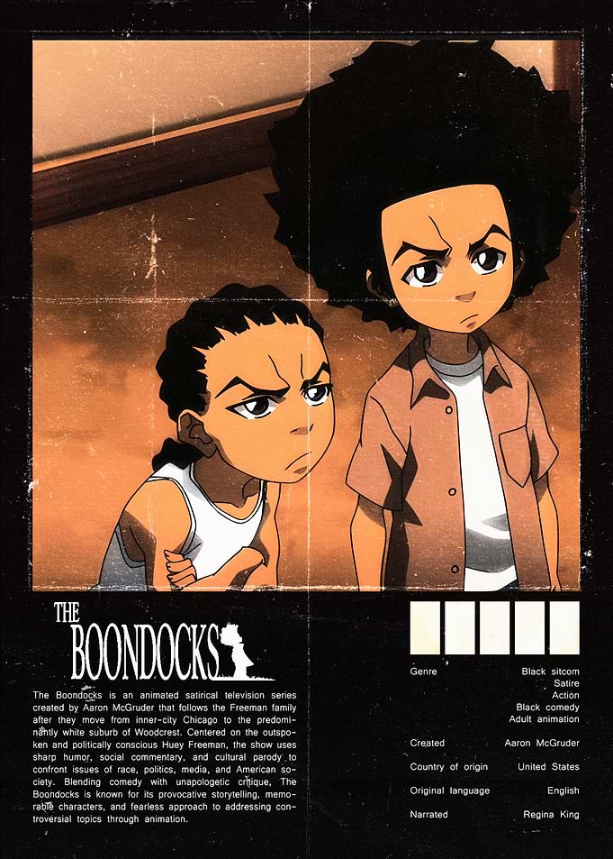 The Boondocks: Huey and Riley Freeman