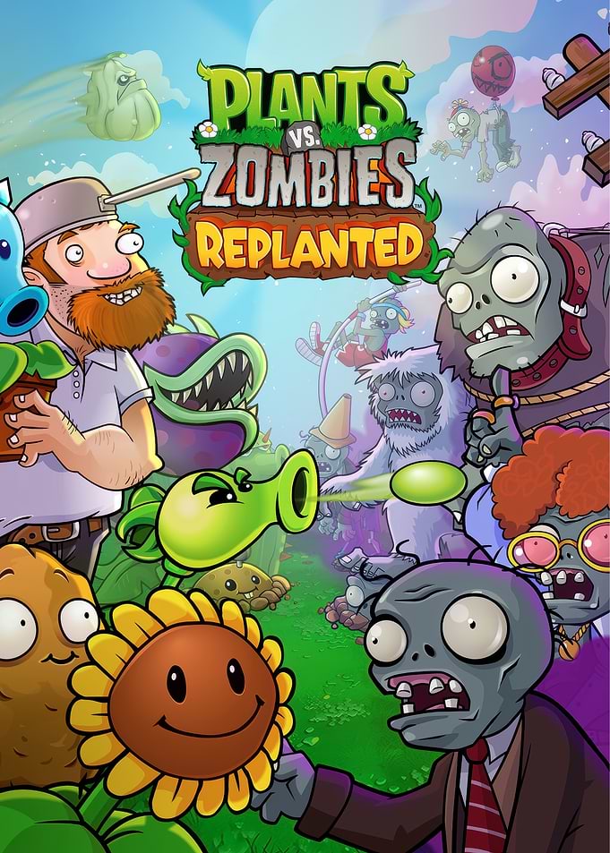 Plants vs. Zombies Replanted Game Cover