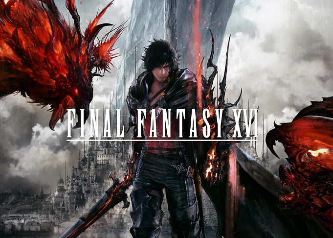 Final Fantasy XVI Game Cover Art