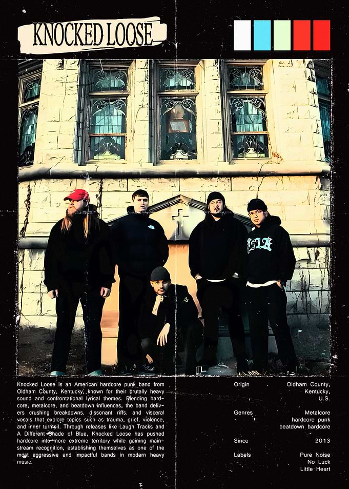 Knocked Loose Band Poster