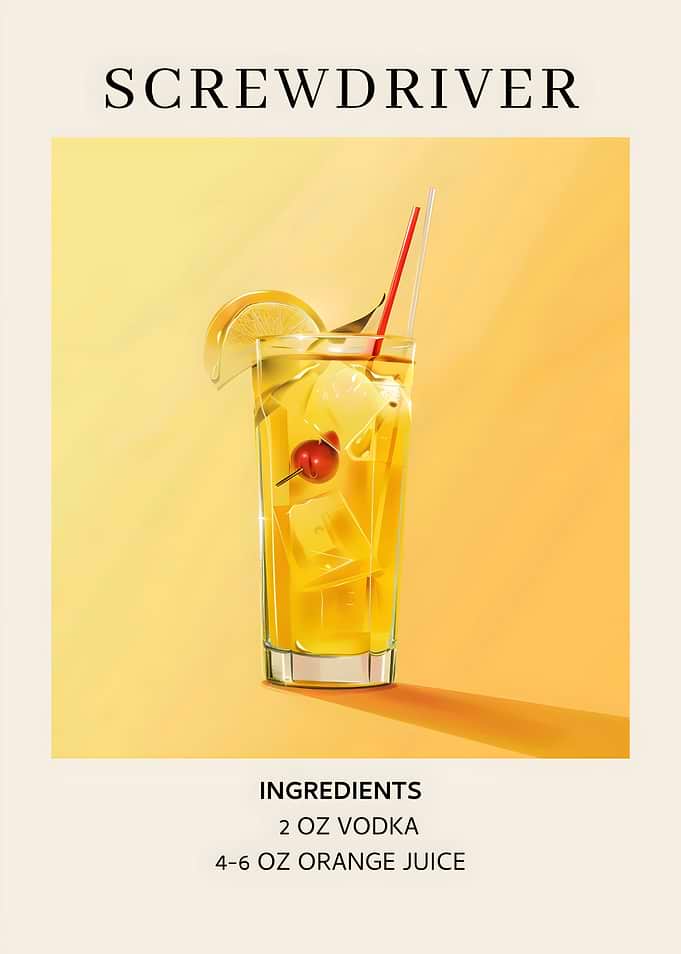 Screwdriver Cocktail Recipe