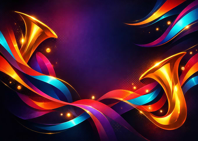 Abstract Musical Celebration