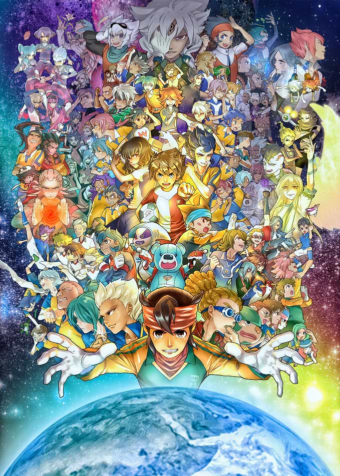 Inazuma Eleven Characters Assemble