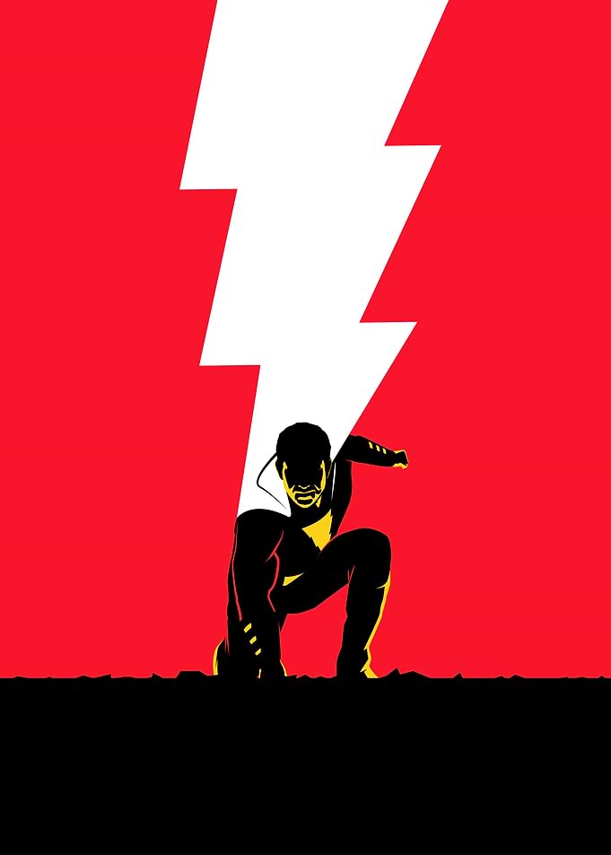Lightning Bolt Pose