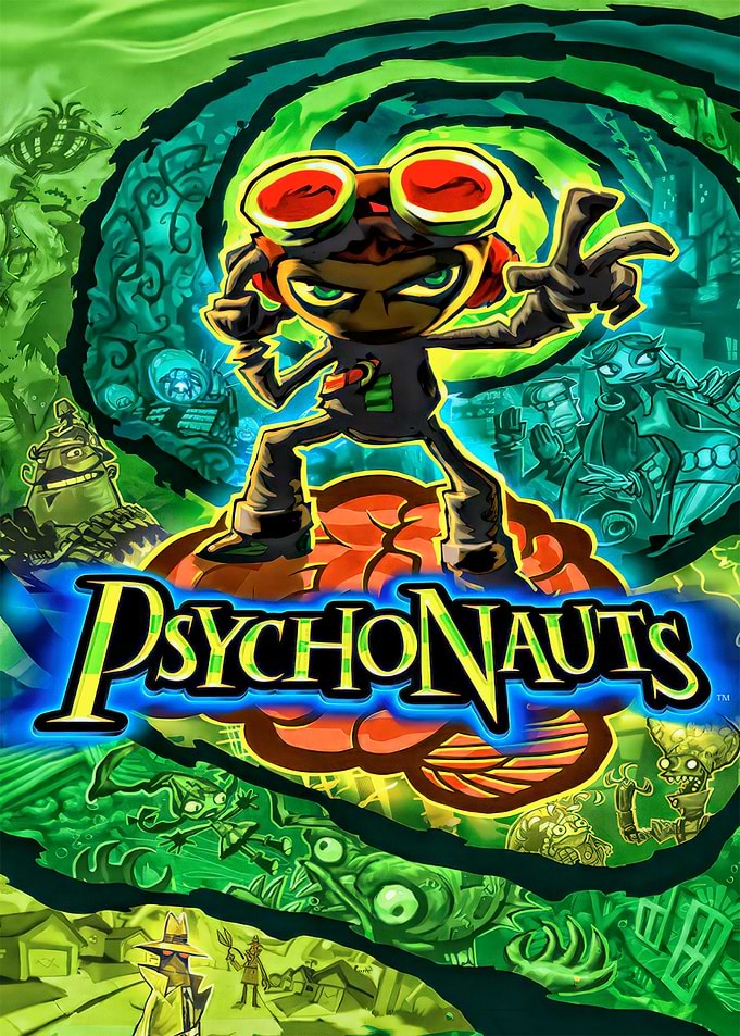 Psychonauts Game Cover Art
