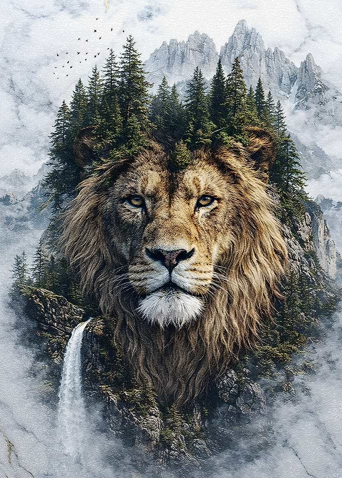 Lion The Royal Watcher of the Verdant Realm