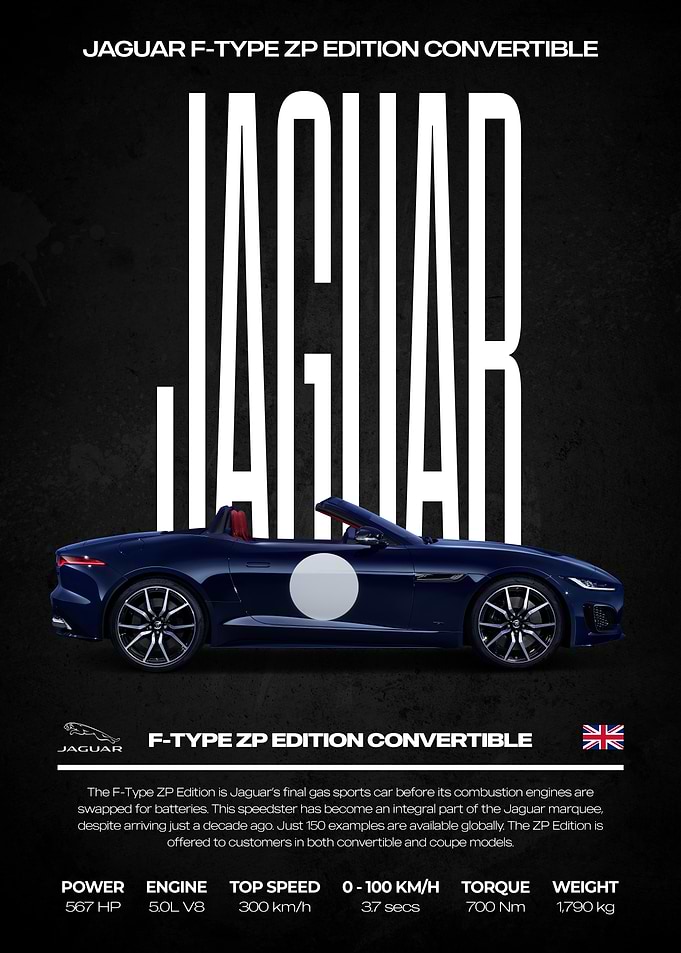 Jaguar F-Type ZP Edition Convertible