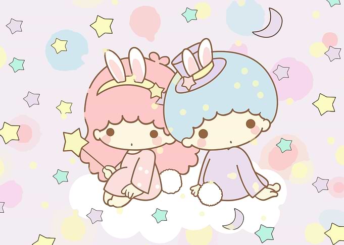 Little Twin Stars on Clouds