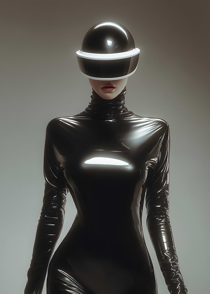 Futuristic Latex Fashion