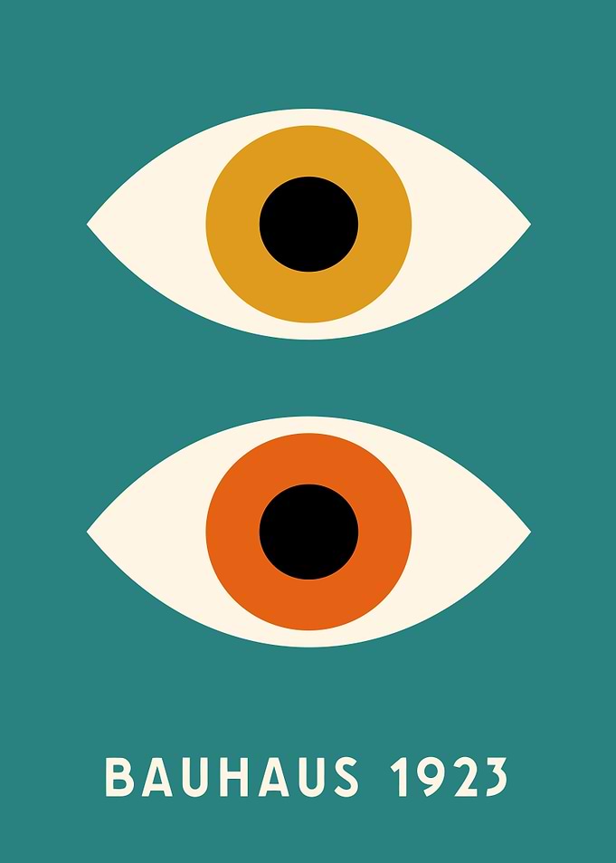 Bauhaus 1923 Eyes