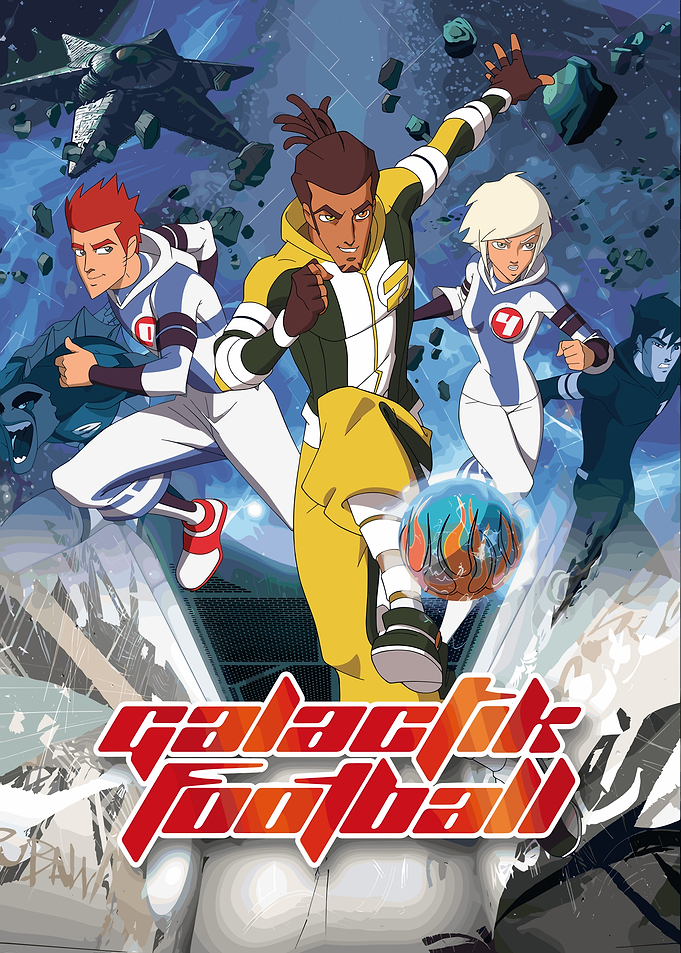 Galactic Football Anime Poster