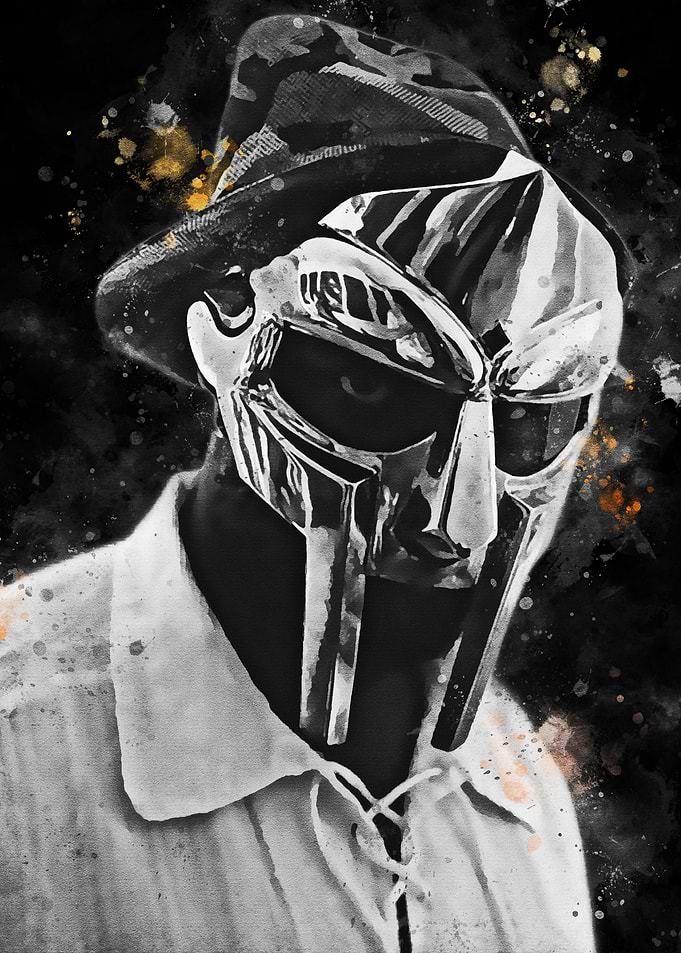 MF DOOM Mask Portrait