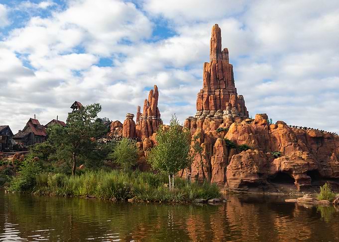Big Thunder Mountain Railroad at Disneyland Paris