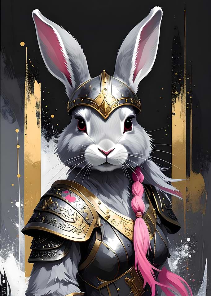 Warrior Rabbit Knight