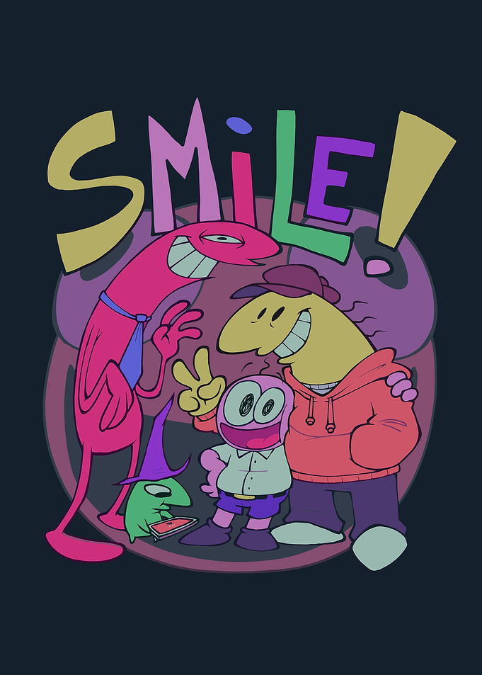 SMILE! Cartoon Characters