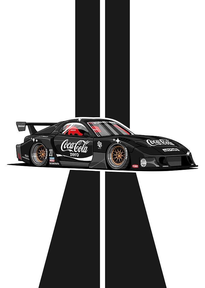 Mazda RX-7 Drift Car