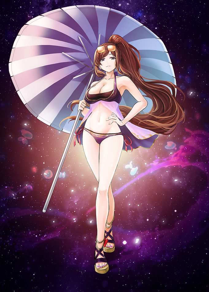 Sunblocking Beauty Celia