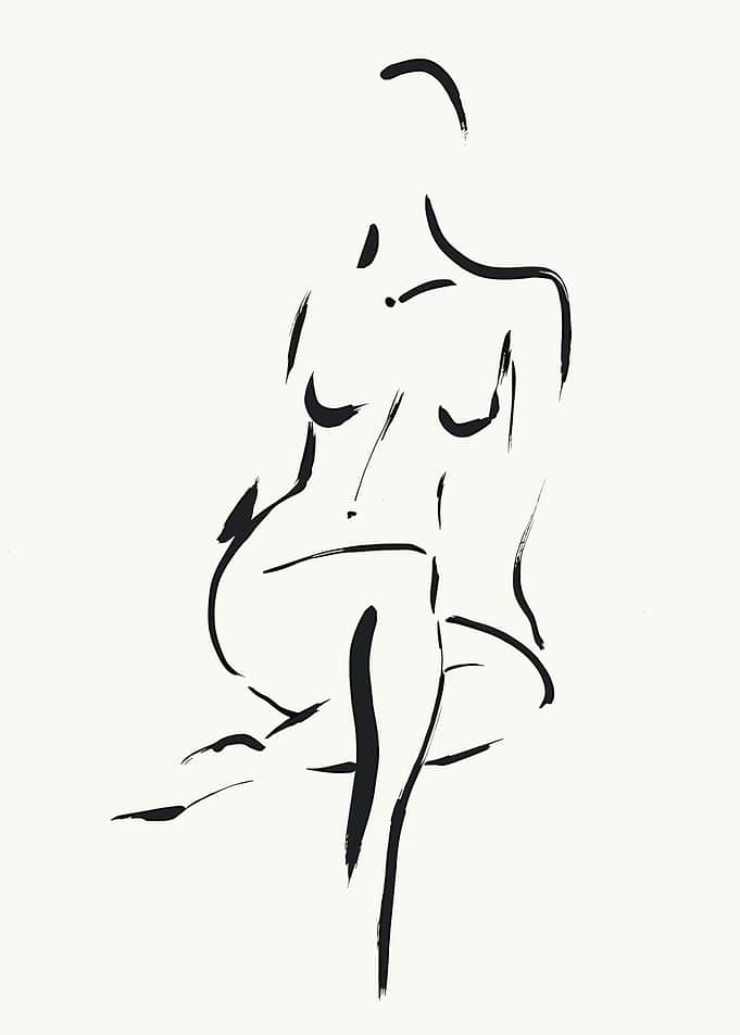 Abstract Figure Drawing