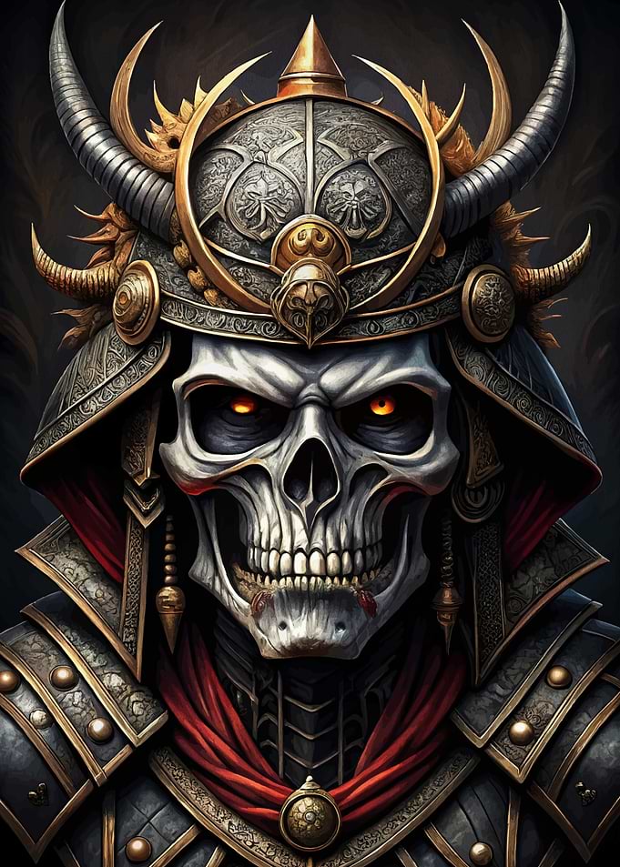 Samurai Skeleton Warrior