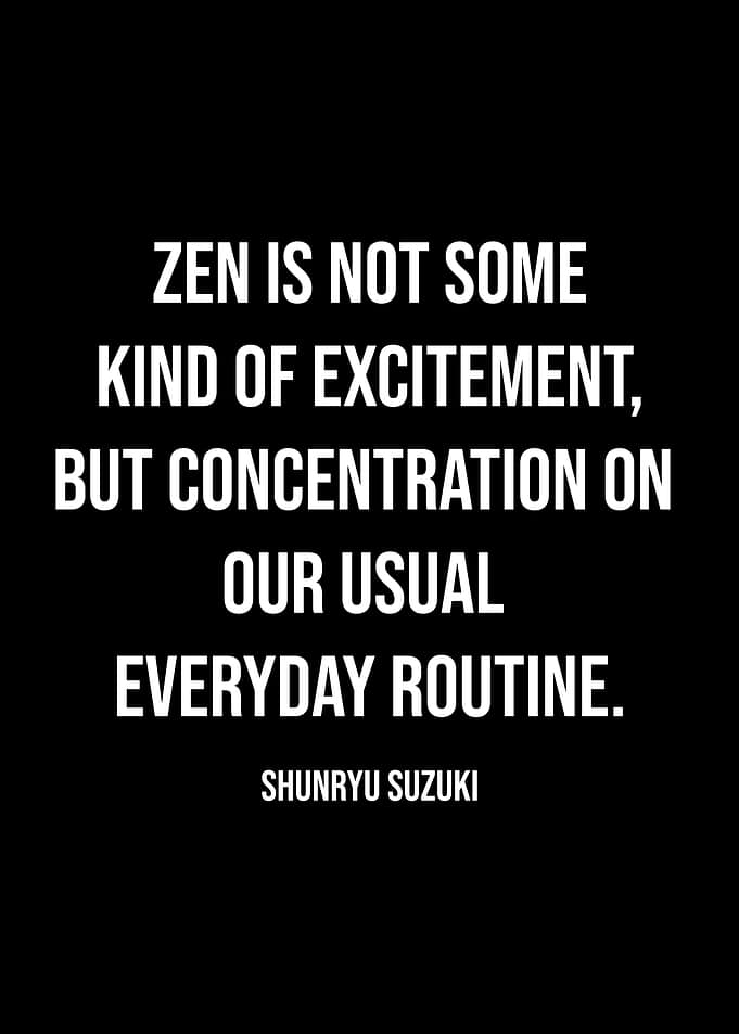 Suzuki Quote on Zen Philosophy