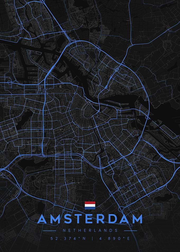 Amsterdam City Map