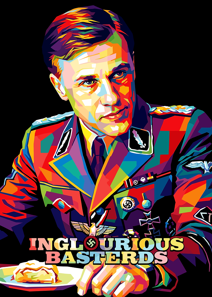 Inglourious Basterds Pop Art Poster