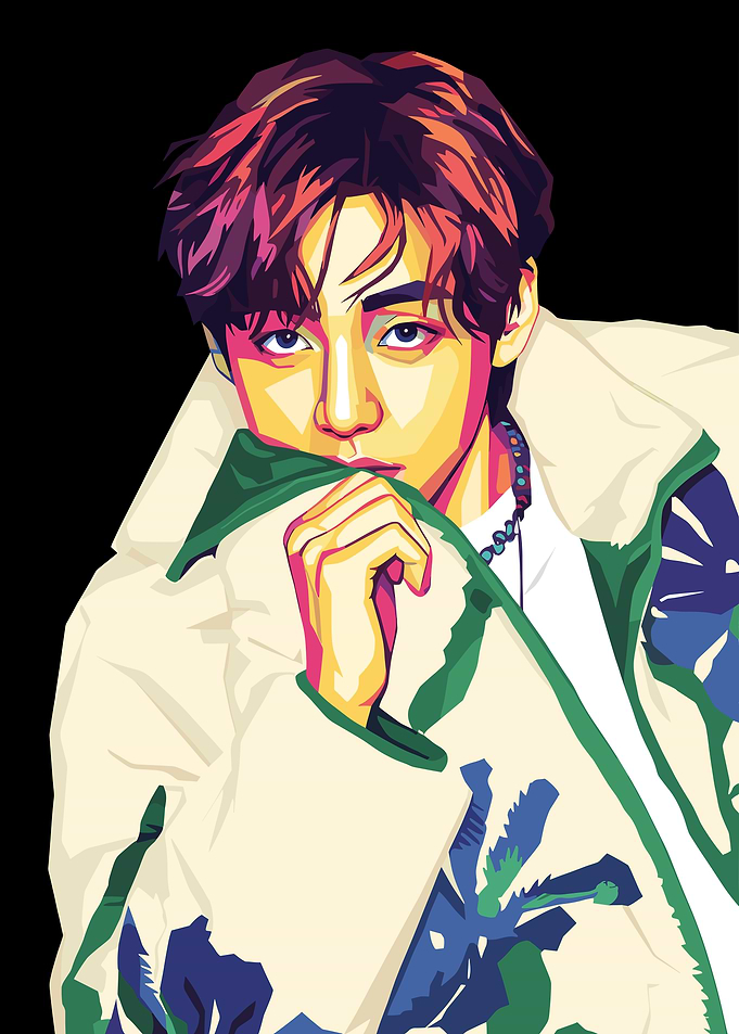 Kim Taehyung Pop Art
